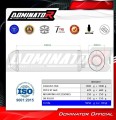 Yamaha XT 660 X 2004-2016 EXHAUST Muffler Auspuff Sportauspuff Silencer Echappement Silencieux Scarico Scarichi Escape Wydech Tłumik OVR Dominator Exhaust System