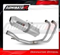 impianto di scarico completo con silenziatore DOMINATOR Full System OVR adatto alla moto Suzuki GS 500F 2004 - 2014 2