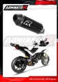 scarico silenziatore DOMINATOR HP3 nero adatto alla moto Ducati MTS MULTISTRADA 1200 2010 - 2014 2