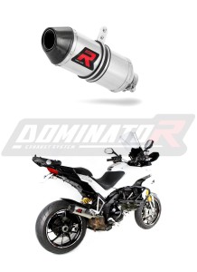 Ducati MTS MULTISTRADA 1200 2010 - 2014 Terminale di Scarico Marmitta Silenziatore HP3 + dB killer medium