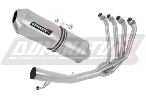 Suzuki GSXF 650 2007 - 2016 Impianto di scarico Collettori Marmitta Silenziatore OVR + dB killer