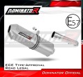 exhaust muffler DOMINATOR homologated road legal OVR fits to Yamaha FZS FAZER 1000 2001  2005 2