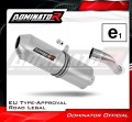 scarico silenziatore DOMINATOR omologato OVR adatto alla moto Honda CBR 600F PC41 2011 - 2015 2