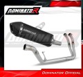 complete exhaust system with muffler DOMINATOR Full System HP7 BLACK fits to Benelli TRK 702 / TRK 702X 2023  2024 2