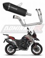 impianto di scarico completo con silenziatore DOMINATOR Full System HP7 nero adatto alla moto Benelli TRK 702 / TRK 702X 2023 - 2024 5