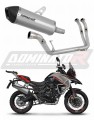 impianto di scarico completo con silenziatore DOMINATOR Full System titanio HP7 adatto alla moto Benelli TRK 702 / TRK 702X 2023 - 2024 5