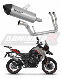 Benelli TRK 702 / TRK 702X 2023 - 2024 Impianto di scarico Collettori Marmitta Silenziatore Titanio HP7 + dB killer