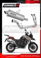 complete exhaust system with muffler DOMINATOR Full System titanium P7 fits to Benelli TRK 702 / TRK 702X 2023  2024