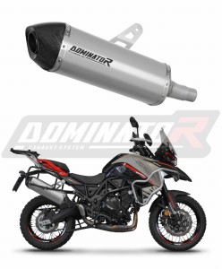 Benelli TRK 702 / TRK 702X 2023 - 2024 Terminale di Scarico Marmitta Silenziatore Titanio HP7 + dB killer