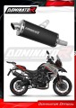 scarico silenziatore DOMINATOR P7 nero adatto alla moto Benelli TRK 702 / TRK 702X 2023 - 2024