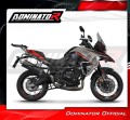 Benelli TRK 702 X 2023 - 2024 EXHAUST Muffler Auspuff Sportauspuff Silencer Echappement Silencieux Scarico Scarichi Escape Wydech Tłumik P7 Black Dominator Exhaust System 3