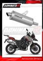 scarico silenziatore DOMINATOR titanio P7 adatto alla moto Benelli TRK 702 / TRK 702X 2023 - 2024