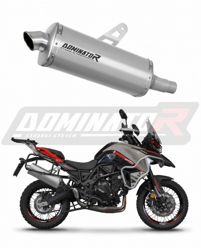 scarico silenziatore DOMINATOR titanio P7 adatto alla moto Benelli TRK 702 / TRK 702X 2023 - 2024 5