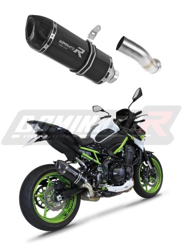 Kawasaki Z 900 A2 2020 - 2024 EXHAUST Yamaha Muffler Auspuff Sportauspuff Silencer Echappement Silencieux Scarico Scarichi Escape Wydech Tłumik right side HP1 BLACK DOMINATOR x
