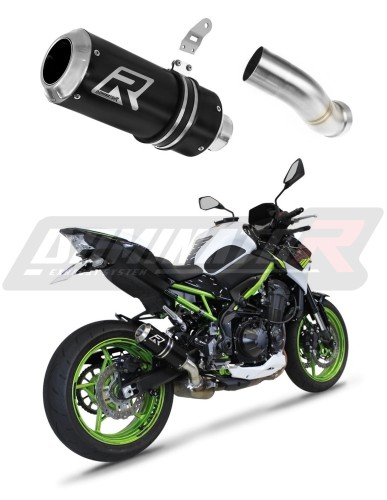 exhaust muffler DOMINATOR GP BLACK fits to Kawasaki Z 900 A2 2020  2024 6