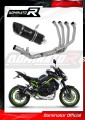 complete exhaust system with muffler DOMINATOR Full System HP6 BLACK fits to Kawasaki Z 900 A2 2020  2024 2