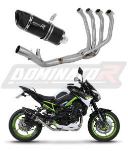 Kawasaki Z 900 2017 - 2019 Full Exhaust System Collector Silencer HP6 BLACK + dB killer