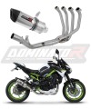 impianto di scarico completo con silenziatore DOMINATOR Full System HP6 adatto alla moto Kawasaki Z 900 2017 - 2019