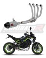 impianto di scarico completo con silenziatore DOMINATOR Full System HP3 adatto alla moto Kawasaki Z 900 A2 2017 - 2019