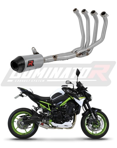 Kawasaki Z 900 A2 2017 - 2019 Low Level EXHAUST Collector Manifold Full System Muffler Auspuff Sportauspuff Silencer Echappement Silencieux Scarico Scarichi Escape Wydech Tłumik HP3 Dominator Exhaust System x