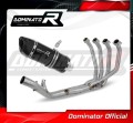 impianto di scarico completo con silenziatore DOMINATOR Full System HP6 nero adatto alla moto Kawasaki Z 900 A2 2017 - 2019 3