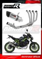 impianto di scarico completo con silenziatore DOMINATOR Full System HP6 adatto alla moto Kawasaki Z 900 A2 2017 - 2019 2