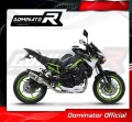 impianto di scarico completo con silenziatore DOMINATOR Full System HP6 adatto alla moto Kawasaki Z 900 A2 2017 - 2019 5