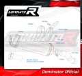 exhaust muffler DOMINATOR homologated road legal HP1 BLACK fits to Kawasaki Z 900 A2 2017  2019 7
