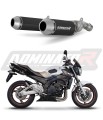 scarico silenziatore DOMINATOR OV G2 nero adatto alla moto Suzuki GSR 600 2006 - 2011