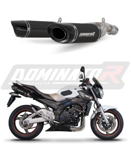 Suzuki GSR 600 2006 - 2011 Terminale di Scarico Marmitta Silenziatore HP8 NERO + dB killer