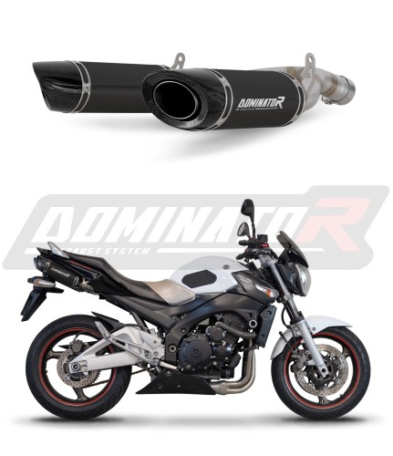 scarico silenziatore DOMINATOR HP8 nero adatto alla moto Suzuki GSR 600 2006 - 2011