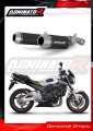 scarico silenziatore DOMINATOR OV G2 nero adatto alla moto Suzuki GSR 600 2006 - 2011 2