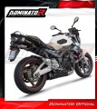 exhaust muffler DOMINATOR OV G2 BLACK fits to Suzuki GSR 600 2006  2011 4