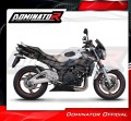scarico silenziatore DOMINATOR OV G2 nero adatto alla moto Suzuki GSR 600 2006 - 2011 5