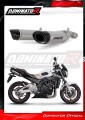 scarico silenziatore DOMINATOR titanio HP8 adatto alla moto Suzuki GSR 600 2006 - 2011 2