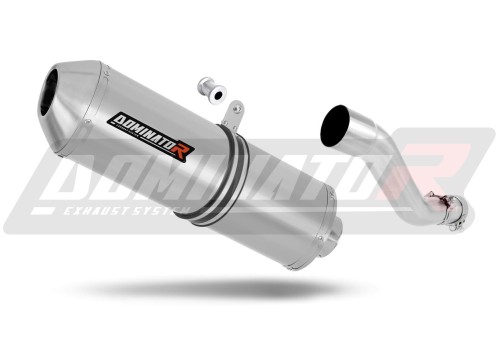 scarico silenziatore DOMINATOR OVR adatto alla moto Yamaha XT 600 1982 - 1986