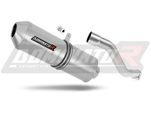 exhaust muffler DOMINATOR OVR fits to SUZUKI DR 750 S / BIG RIGHT SIDE