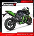 scarico silenziatore DOMINATOR titanio HP8 adatto alla moto Kawasaki ZX10R 2016 - 2020 4