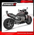 Triumph Rocket 3 GT EXHAUST Muffler Auspuff Sportauspuff Silencer Echappement Silencieux Scarico Scarichi Escape Wydech Tłumik HP8 2019 - 2024 Dominator 2