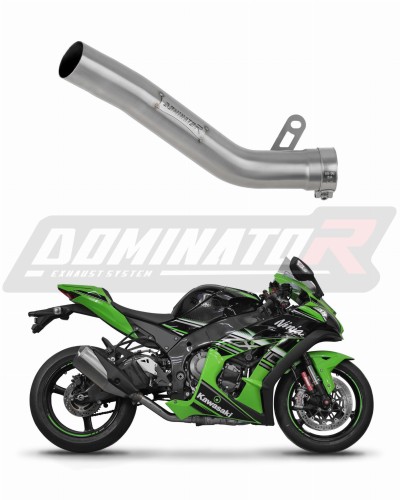 decat silenziatore centrale DOMINATOR Mid Pipe adatto alla moto Kawasaki ZX10R 2016 - 2020