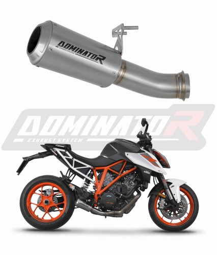 scarico silenziatore DOMINATOR GPS Low Level adatto alla moto KTM 1290 SUPER Duke / R 2017 - 2019