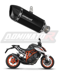 KTM 1290 SUPER Duke / R 2017 - 2019 Terminale di Scarico Marmitta Silenziatore HP1 NERO + dB killer