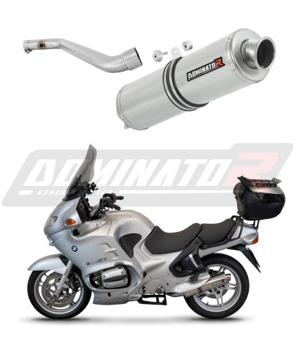 scarico silenziatore DOMINATOR rotondo adatto alla moto BMW R1150RT
