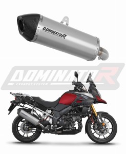 Suzuki DL 1000 V-Strom 2017 - 2020 Terminale di Scarico Marmitta Silenziatore Titanio HP7 + dB killer