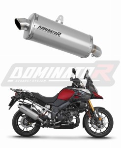 Suzuki DL 1000 V-Strom 2017 - 2020 Terminale di Scarico Marmitta Silenziatore Titanio P7 + dB killer