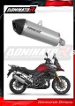 scarico silenziatore DOMINATOR titanio HP7 adatto alla moto Suzuki DL 1000 V-Strom 2017 - 2020 2