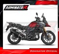 exhaust muffler DOMINATOR HP7 BLACK fits to Suzuki DL 1000 VStrom 2017  2020 4