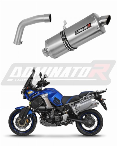 exhaust muffler DOMINATOR P7 fits to Yamaha XT 1200Z Super Tenere 2010  2016