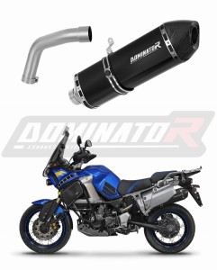Yamaha XT 1200Z Super Tenere 2010 - 2016 Terminale di Scarico Marmitta Silenziatore HP7 NERO + dB killer