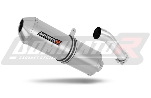 scarico silenziatore DOMINATOR OVR adatto alla moto KAWASAKI ER 5 500 1996 - 2006